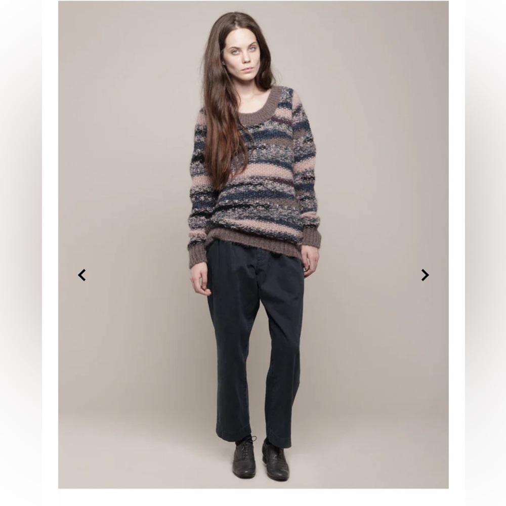 Vanessa Bruno Mohair blend space knit sweater S